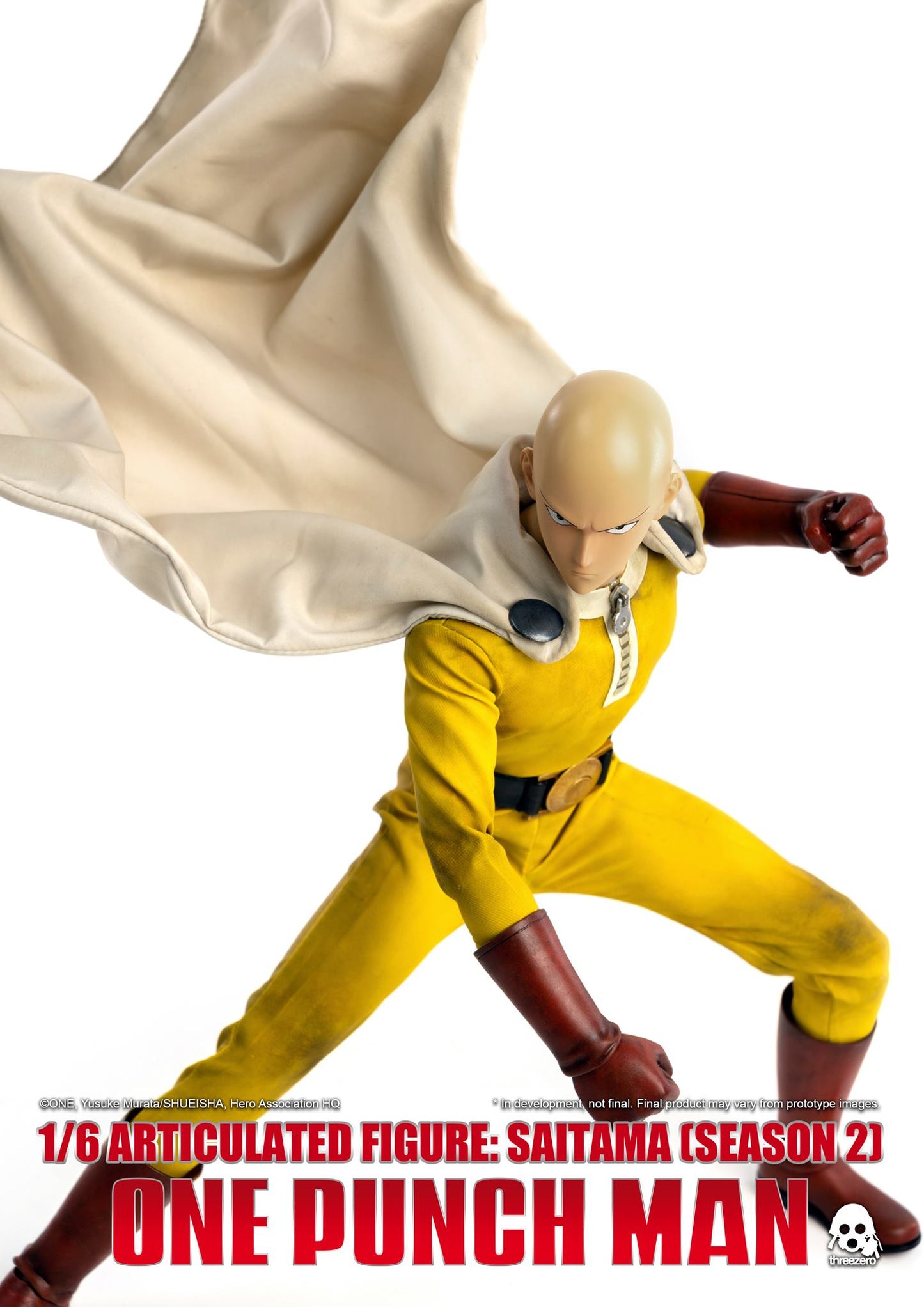 One-Punch Man 1/6 Articulated Figure: Saitama (SEASON 2) Deluxe edition