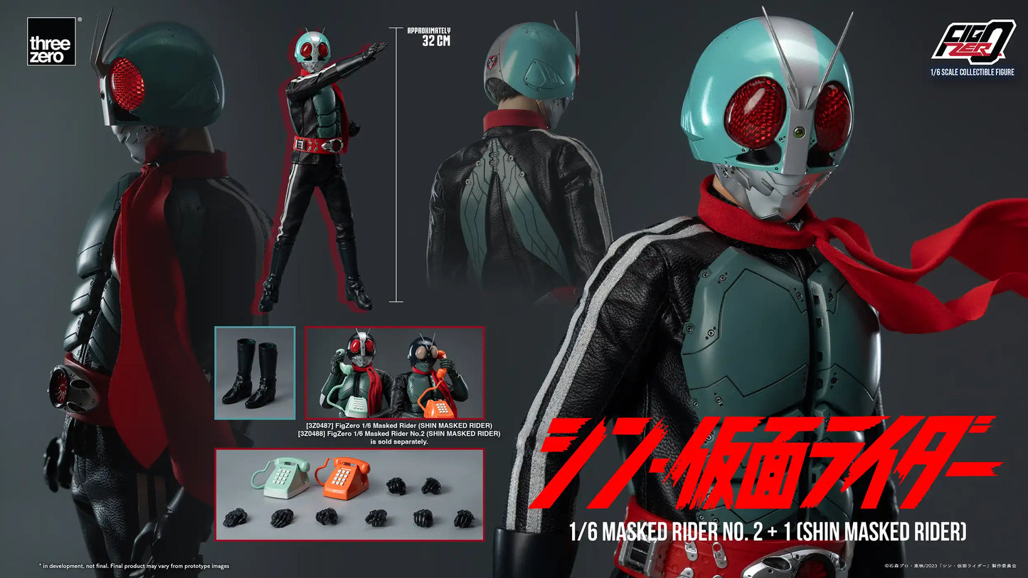 SHIN MASKED RIDER FigZero 1/6 Masked Rider No.2+1 (SHIN MASKED RIDER)