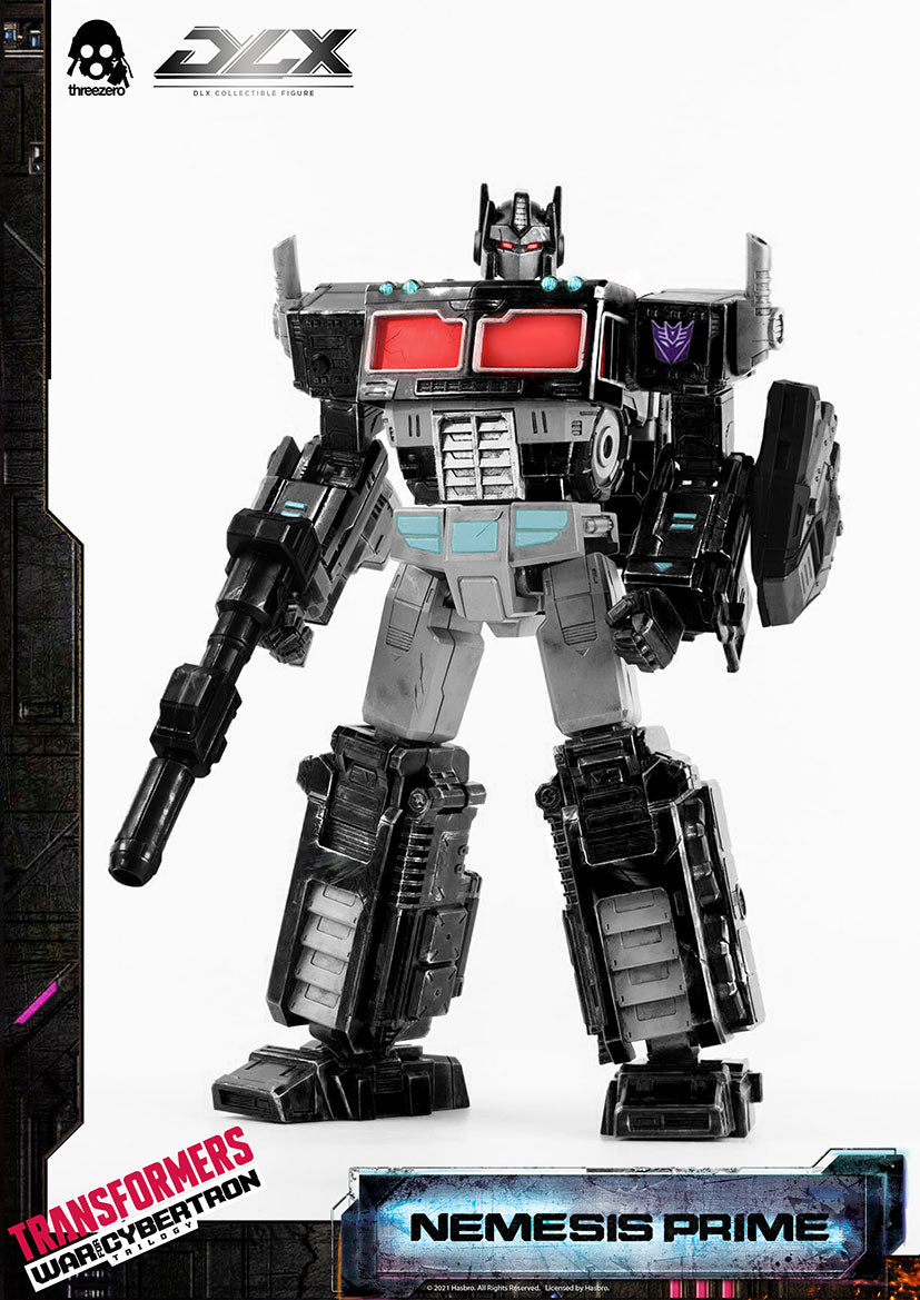 Hasbro x threezero Presents DLX Nemesis Prime Transformers: War For Cybertron Trilogy DLX Collectible Series