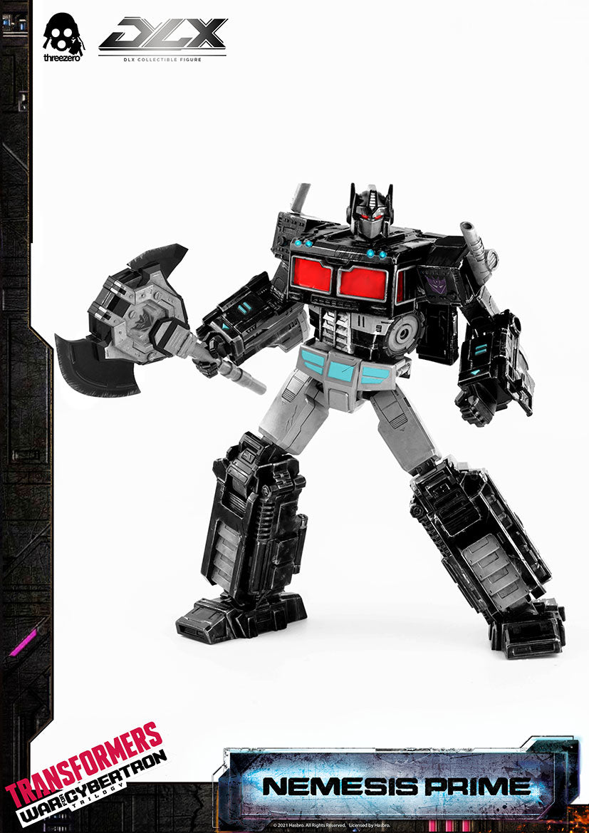 Hasbro x threezero Presents DLX Nemesis Prime Transformers: War For Cybertron Trilogy DLX Collectible Series