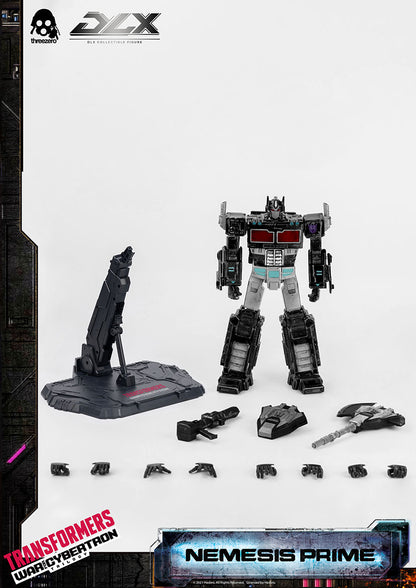 Hasbro x threezero Presents DLX Nemesis Prime Transformers: War For Cybertron Trilogy DLX Collectible Series