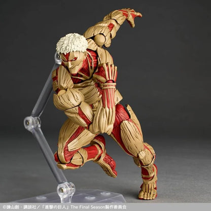 CT Attack on Titan Amazing Yamaguchi Revoltech NR069 Armored Titan (Reiner Braun) Action Figure