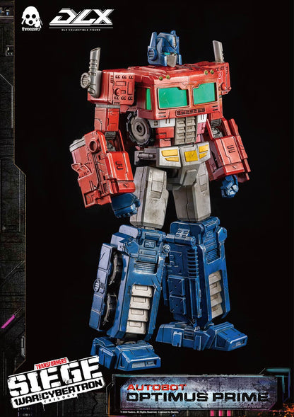 Hasbro x Threezero Presents DLX Optimus Prime Transformers: War For Cybertron Trilogy DLX Collectible Series