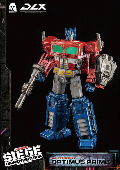 Hasbro x Threezero Presents DLX Optimus Prime Transformers: War For Cybertron Trilogy DLX Collectible Series