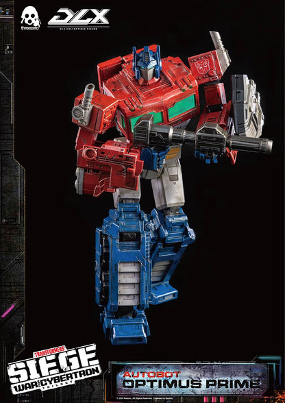 Hasbro x Threezero Presents DLX Optimus Prime Transformers: War For Cybertron Trilogy DLX Collectible Series