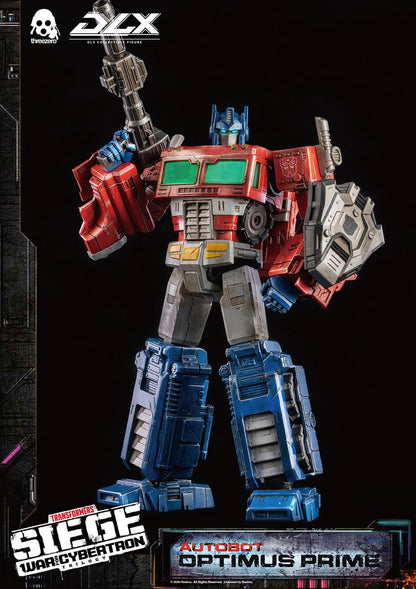 Hasbro x Threezero Presents DLX Optimus Prime Transformers: War For Cybertron Trilogy DLX Collectible Series