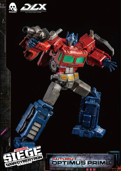 Hasbro x Threezero Presents DLX Optimus Prime Transformers: War For Cybertron Trilogy DLX Collectible Series