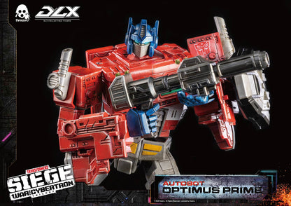 Hasbro x Threezero Presents DLX Optimus Prime Transformers: War For Cybertron Trilogy DLX Collectible Series