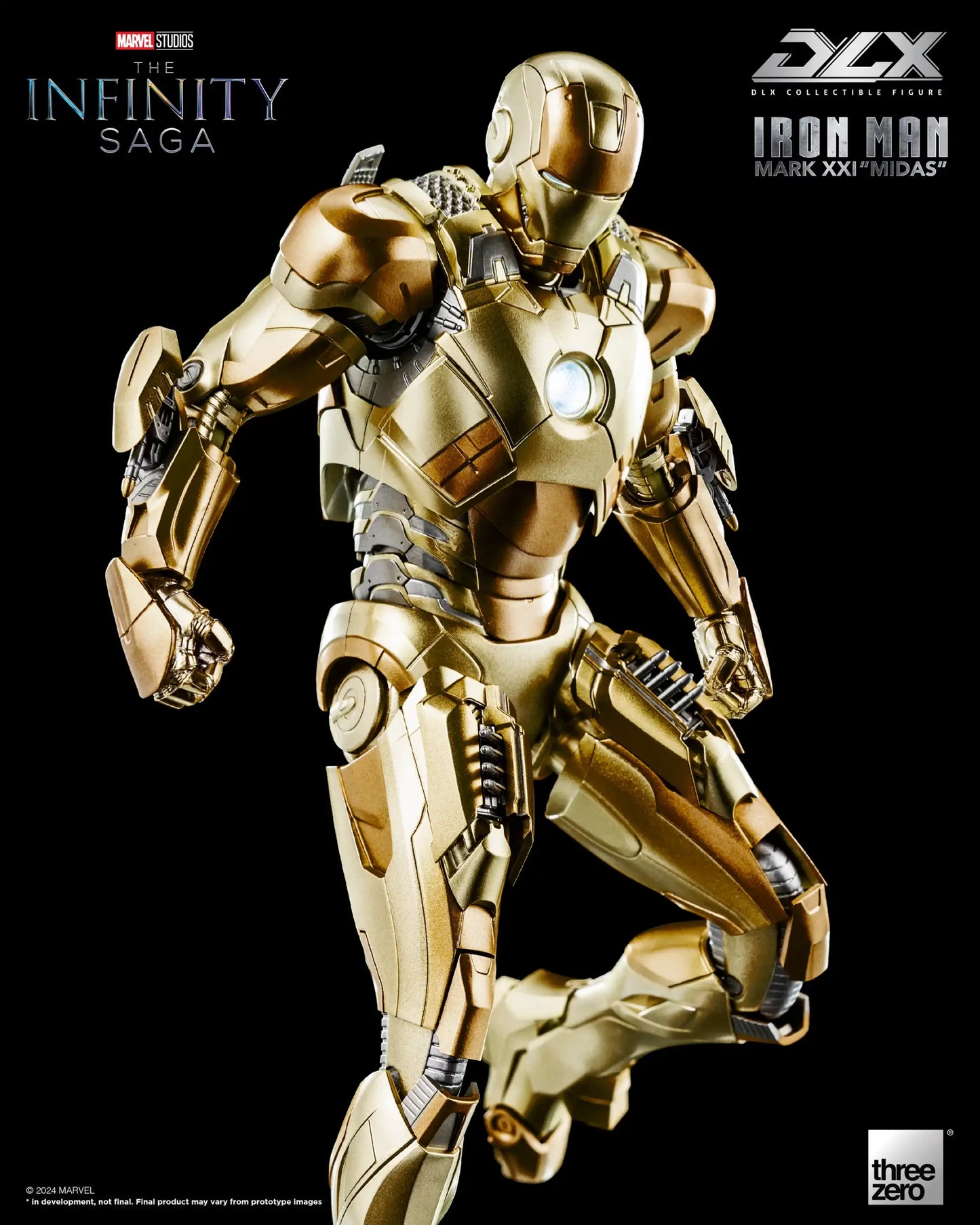 Marvel Studios: The Infinity Saga DLX Iron Man Mark 21 “Midas”