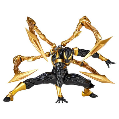CT Marvel Amazing Yamaguchi Revoltech No.023EX Iron Spider (Black Ver.) Action Figure