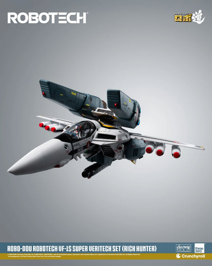 ROBOTECH ROBO-DOU ROBOTECH VF‐1S Super Veritech Set (RICK HUNTER)