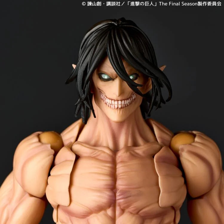 CT Attack on Titan Amazing Yamaguchi Revoltech NR057 Attack Titan (Eren Yeager) Action Figure