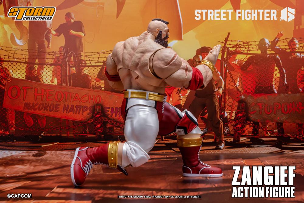 Street Fighter 6 Zangief 1/12 Scale Action Figure