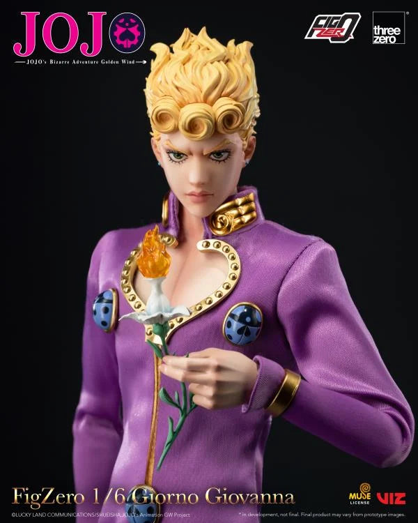 JoJo's Bizarre Adventure: Golden Wind FigZero Giorno Giovanna 1/6 Scale Action Figure