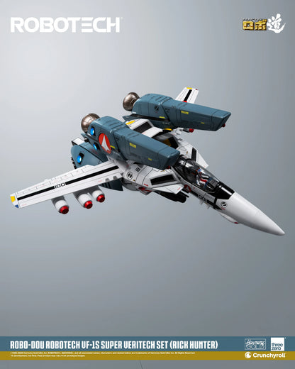 ROBOTECH ROBO-DOU ROBOTECH VF‐1S Super Veritech Set (RICK HUNTER)