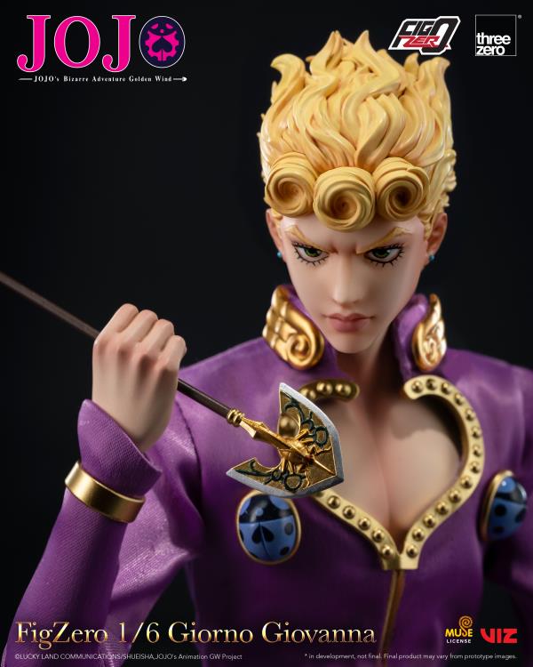 JoJo's Bizarre Adventure: Golden Wind FigZero Giorno Giovanna 1/6 Scale Action Figure