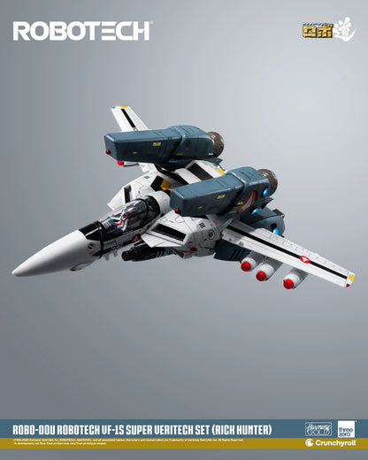 ROBOTECH ROBO-DOU ROBOTECH VF‐1S Super Veritech Set (RICK HUNTER)