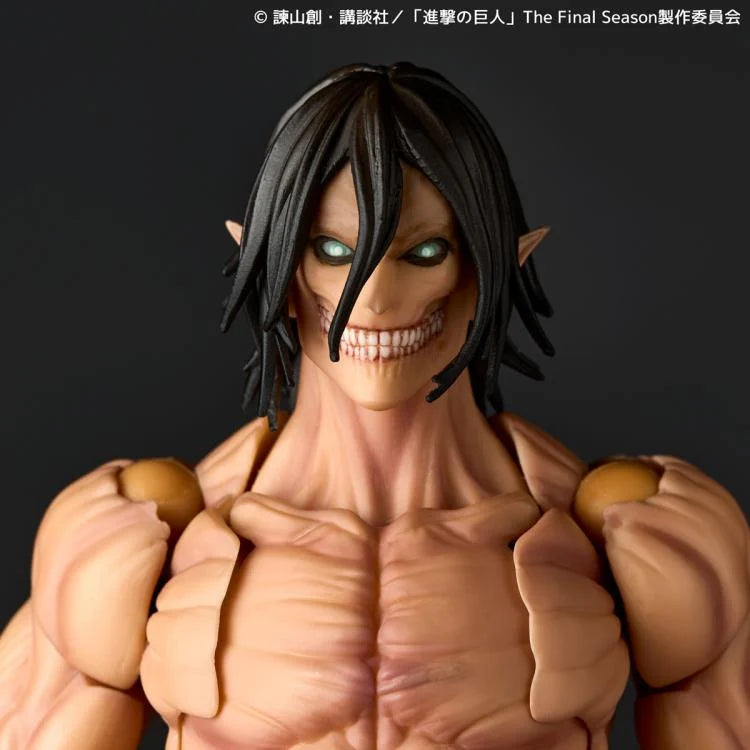 CT Attack on Titan Amazing Yamaguchi Revoltech NR057 Attack Titan (Eren Yeager) Action Figure