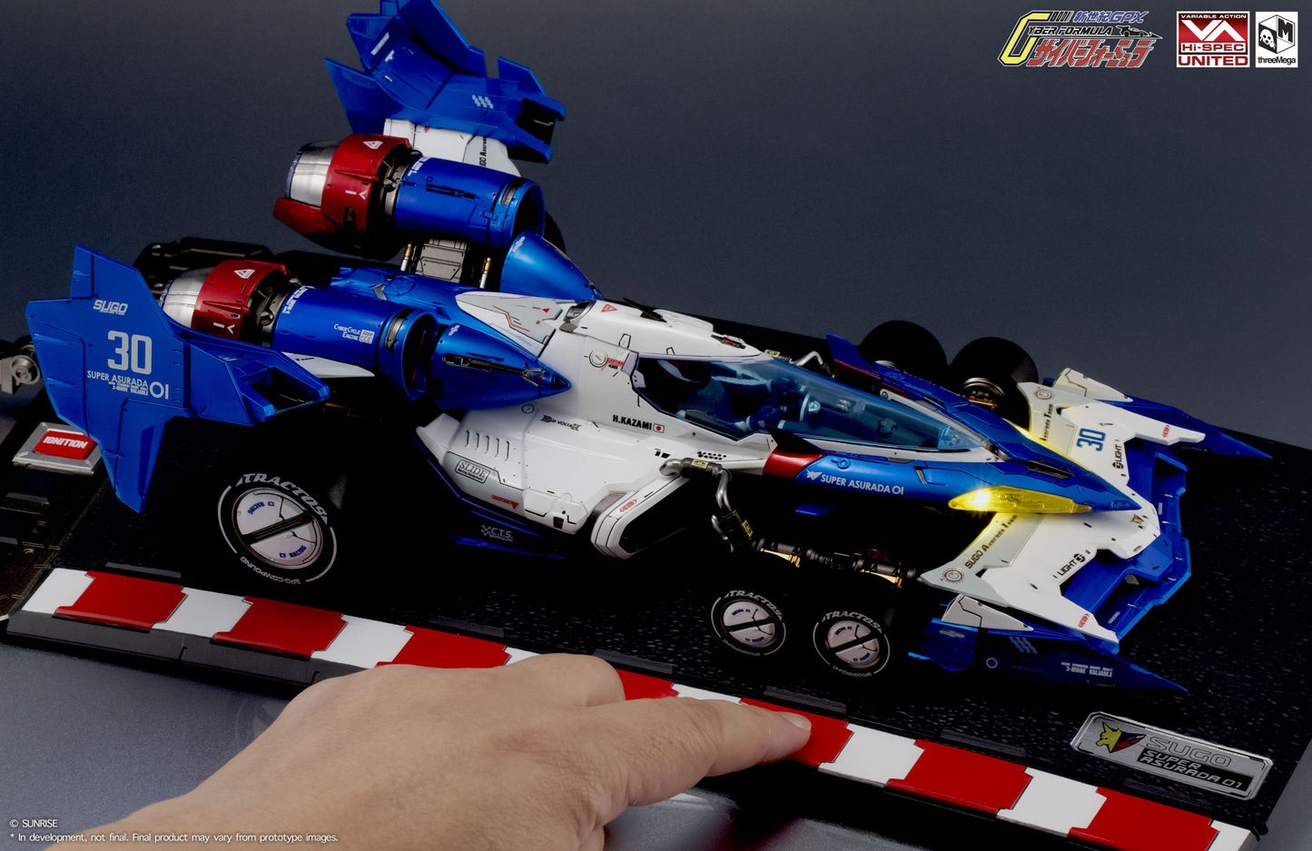 Future GPX Cyber FormulaVARIABLE ACTION Hi-SPEC UNITED FUTURE GPX CYBER FORMULA SUPER ASURADA 01