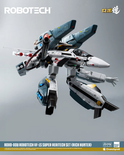 ROBOTECH ROBO-DOU ROBOTECH VF‐1S Super Veritech Set (RICK HUNTER)