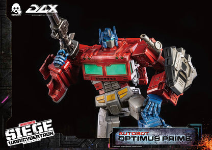 Hasbro x Threezero Presents DLX Optimus Prime Transformers: War For Cybertron Trilogy DLX Collectible Series