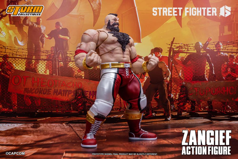Street Fighter 6 Zangief 1/12 Scale Action Figure