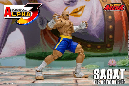 Street Fighter Alpha 3 Storm Arena Sagat 1/12 Scale Action Figure
