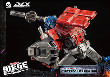 Hasbro x Threezero Presents DLX Optimus Prime Transformers: War For Cybertron Trilogy DLX Collectible Series