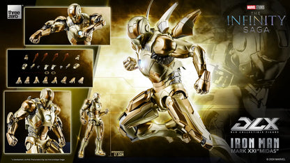 Marvel Studios: The Infinity Saga DLX Iron Man Mark 21 “Midas”