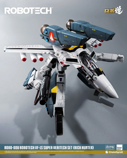 ROBOTECH ROBO-DOU ROBOTECH VF‐1S Super Veritech Set (RICK HUNTER)