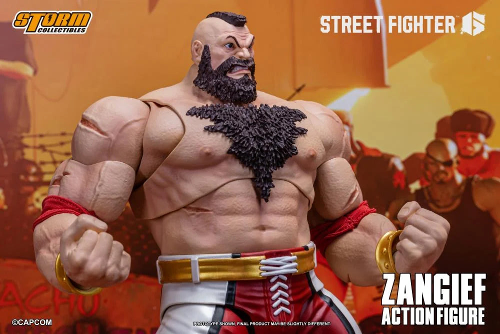 Street Fighter 6 Zangief 1/12 Scale Action Figure