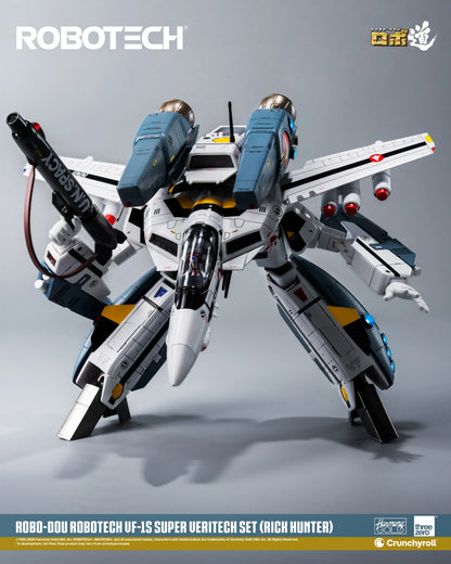 ROBOTECH ROBO-DOU ROBOTECH VF‐1S Super Veritech Set (RICK HUNTER)