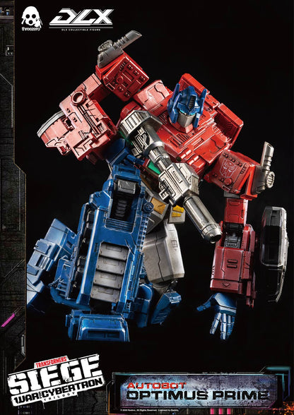 Hasbro x Threezero Presents DLX Optimus Prime Transformers: War For Cybertron Trilogy DLX Collectible Series