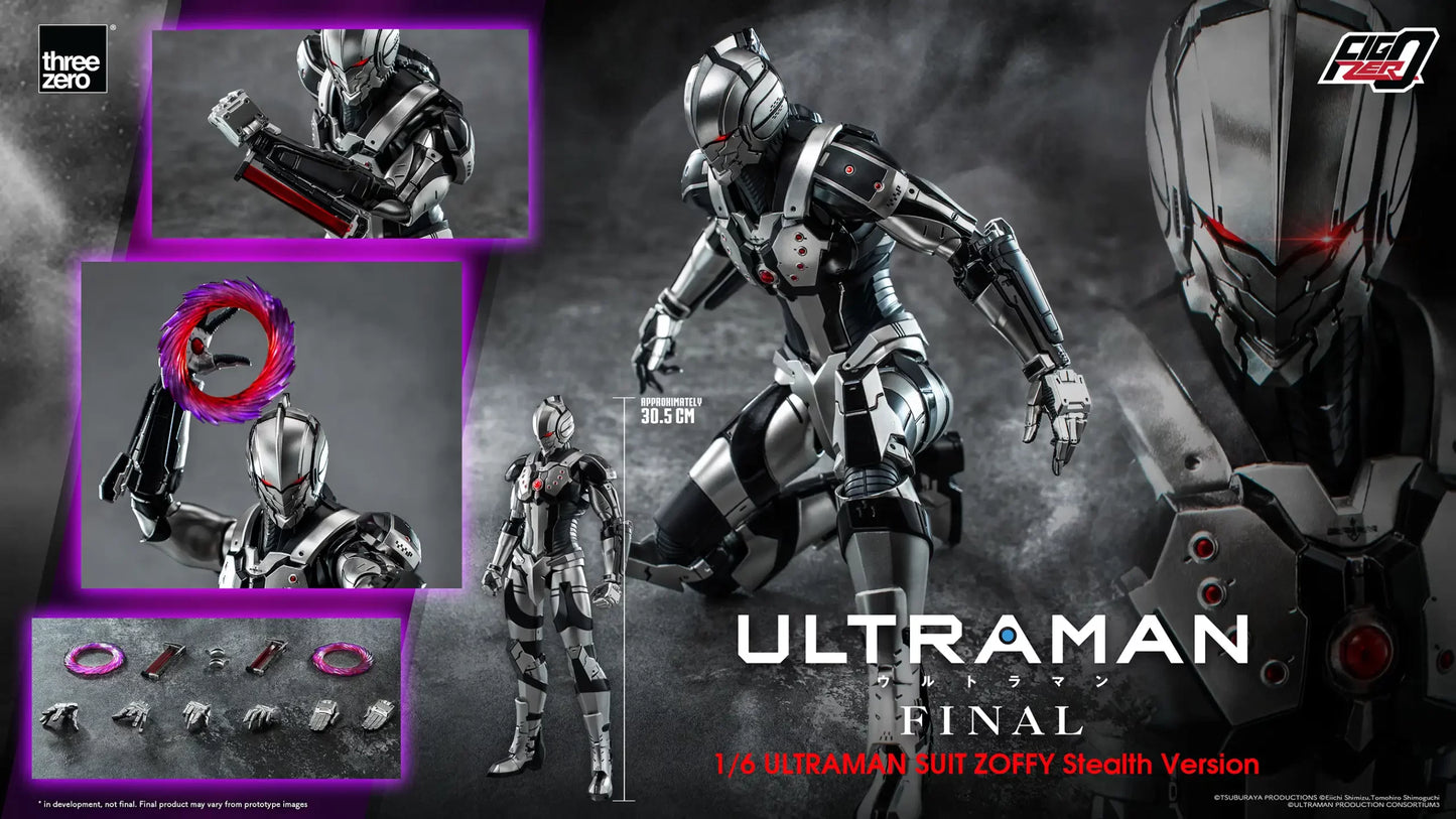 Anime ‘ULTRAMAN’ FINAL Season FigZero 1/6 ULTRAMAN SUIT ZOFFY Stealth Version