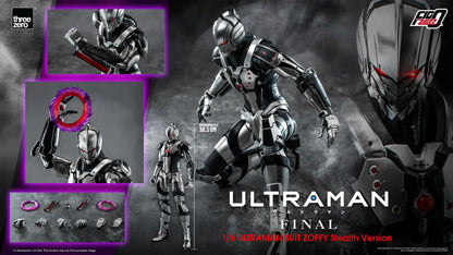 Anime ‘ULTRAMAN’ FINAL Season FigZero 1/6 ULTRAMAN SUIT ZOFFY Stealth Version