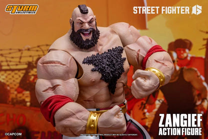 Street Fighter 6 Zangief 1/12 Scale Action Figure