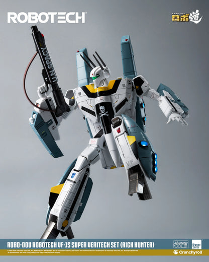 ROBOTECH ROBO-DOU ROBOTECH VF‐1S Super Veritech Set (RICK HUNTER)