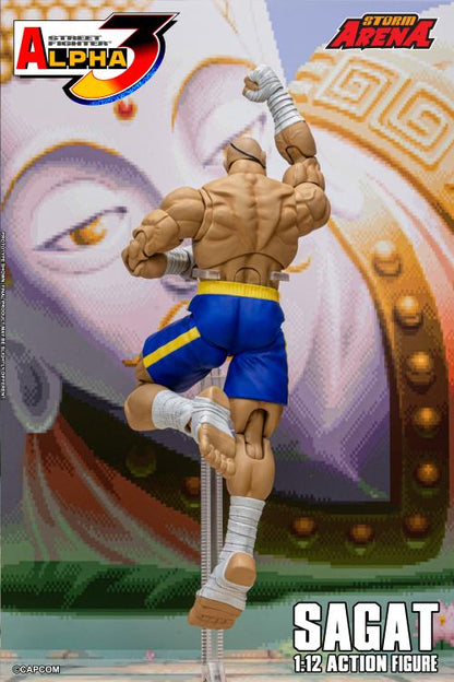 Street Fighter Alpha 3 Storm Arena Sagat 1/12 Scale Action Figure