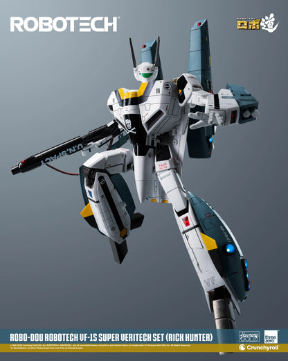 ROBOTECH ROBO-DOU ROBOTECH VF‐1S Super Veritech Set (RICK HUNTER)