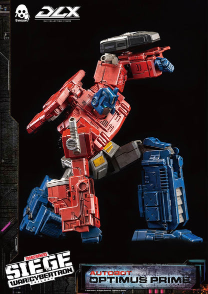 Hasbro x Threezero Presents DLX Optimus Prime Transformers: War For Cybertron Trilogy DLX Collectible Series