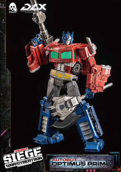 Hasbro x Threezero Presents DLX Optimus Prime Transformers: War For Cybertron Trilogy DLX Collectible Series