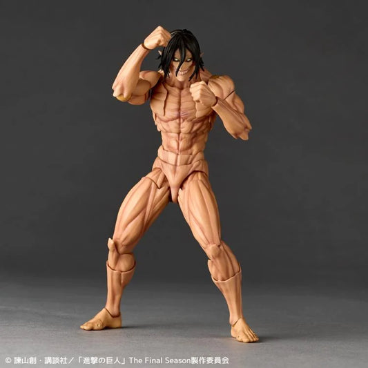 CT Attack on Titan Amazing Yamaguchi Revoltech NR057 Attack Titan (Eren Yeager) Action Figure