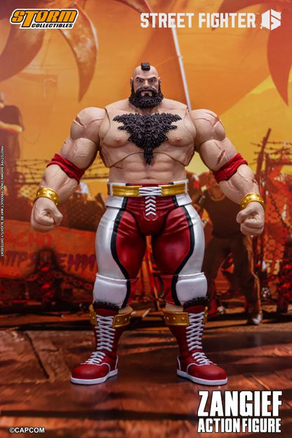 Street Fighter 6 Zangief 1/12 Scale Action Figure