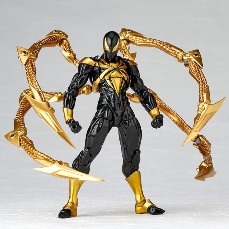 CT Marvel Amazing Yamaguchi Revoltech No.023EX Iron Spider (Black Ver.) Action Figure