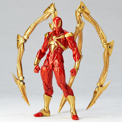 CT Marvel Amazing Yamaguchi Revoltech No.023 Iron Spider Action Figure (Reissue)