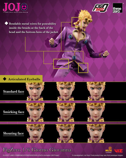 JOJO’s Bizarre Adventure: Golden Wind FigZero 1/6 Giorno Giovanna