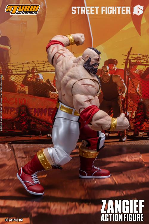 Street Fighter 6 Zangief 1/12 Scale Action Figure
