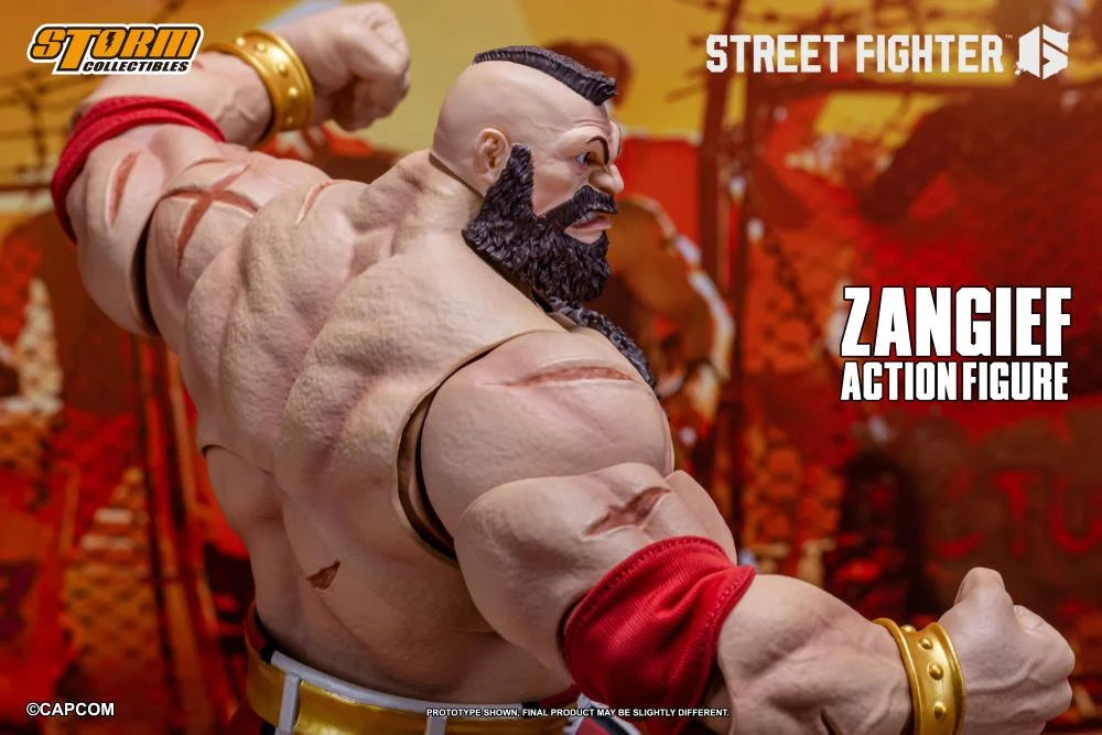 Street Fighter 6 Zangief 1/12 Scale Action Figure