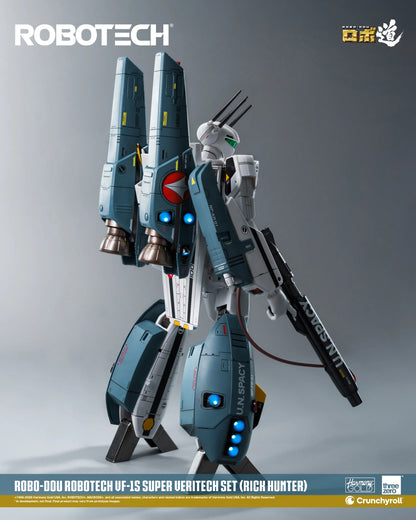 ROBOTECH ROBO-DOU ROBOTECH VF‐1S Super Veritech Set (RICK HUNTER)