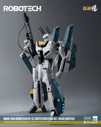 ROBOTECH ROBO-DOU ROBOTECH VF‐1S Super Veritech Set (RICK HUNTER)